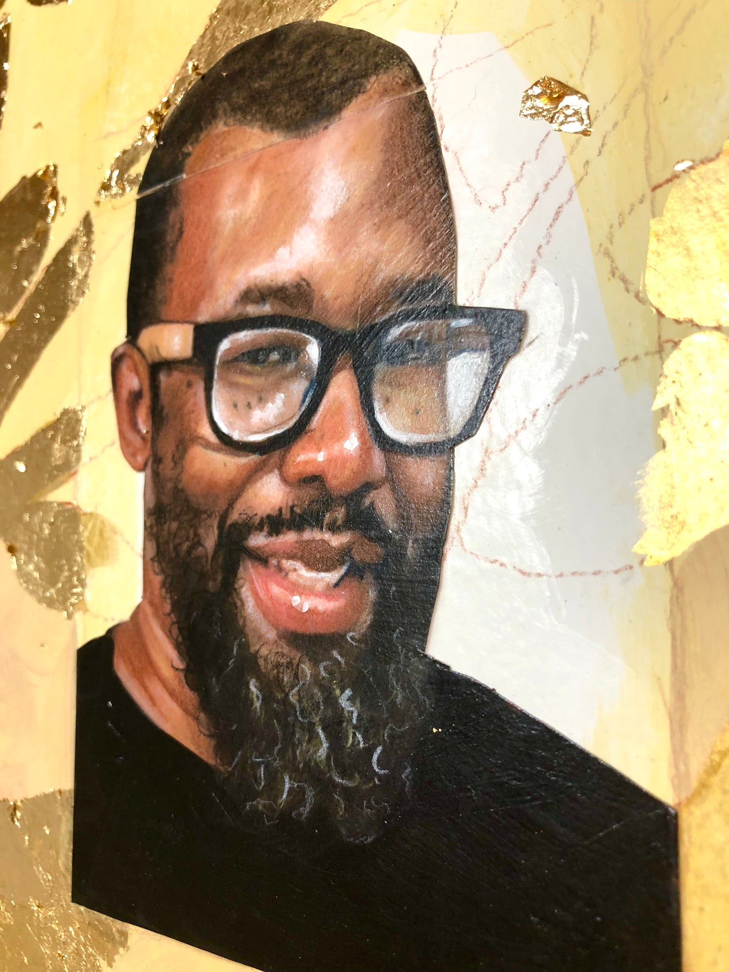 "FAMILY TREES" - Heirloom Custom Hand-Painted Family Portraits - 2-Dimensional flat canvas/panel Birch Wood Panel